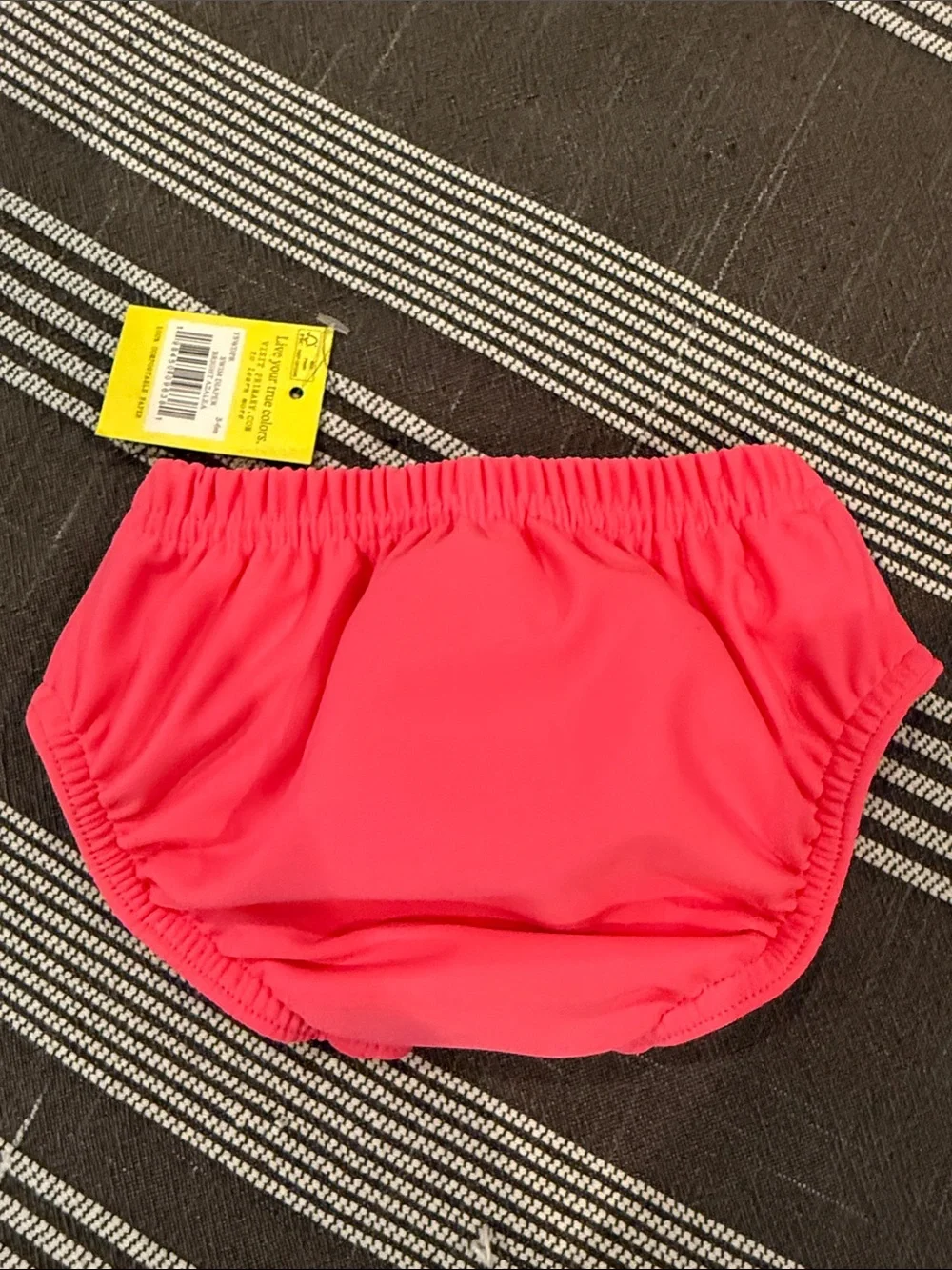 Primary Hot Pink Kids Swim Diaper Cover